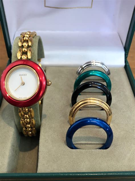 gucci mother of pearl|gucci watch interchangeable rings.